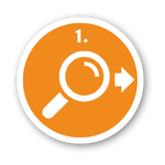 Discover magnifyer icon
